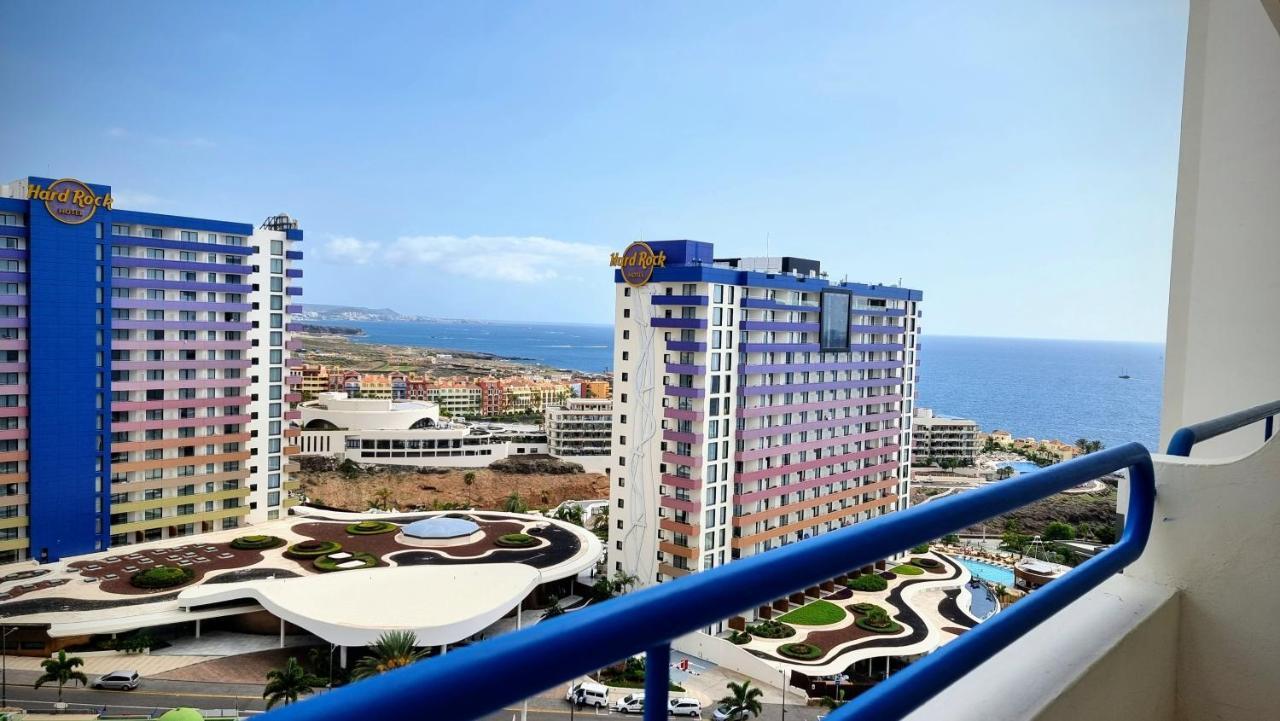 Stunning Studio With A Sea View And Pool, Paraiso Del Sur 1309 Адехе Екстериор снимка