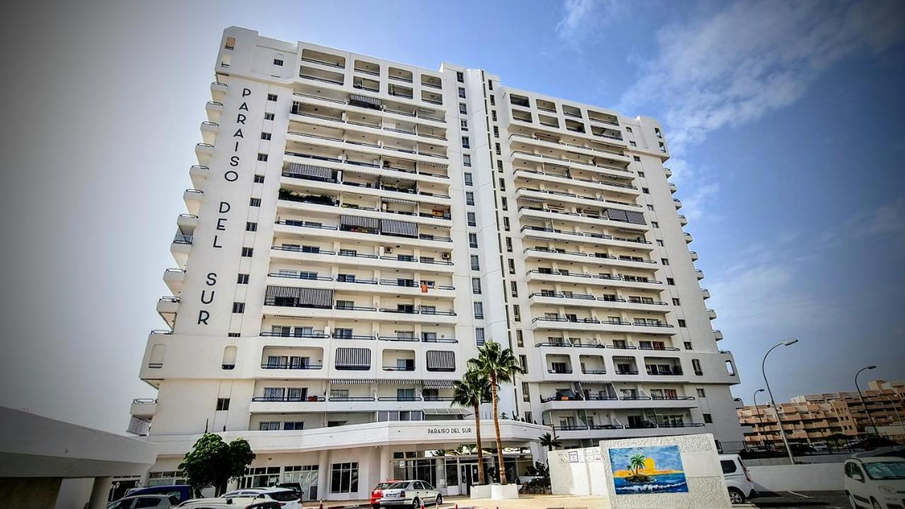 Stunning Studio With A Sea View And Pool, Paraiso Del Sur 1309 Адехе Екстериор снимка